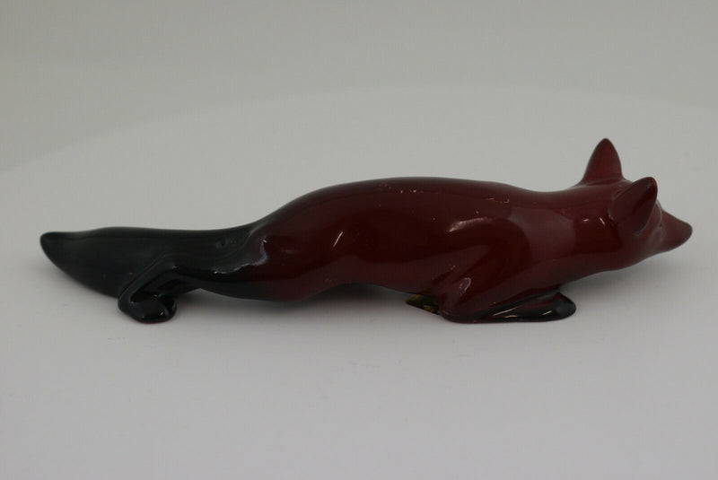 Royal Doulton Small Flambe Fox Stalking HN 147A-1