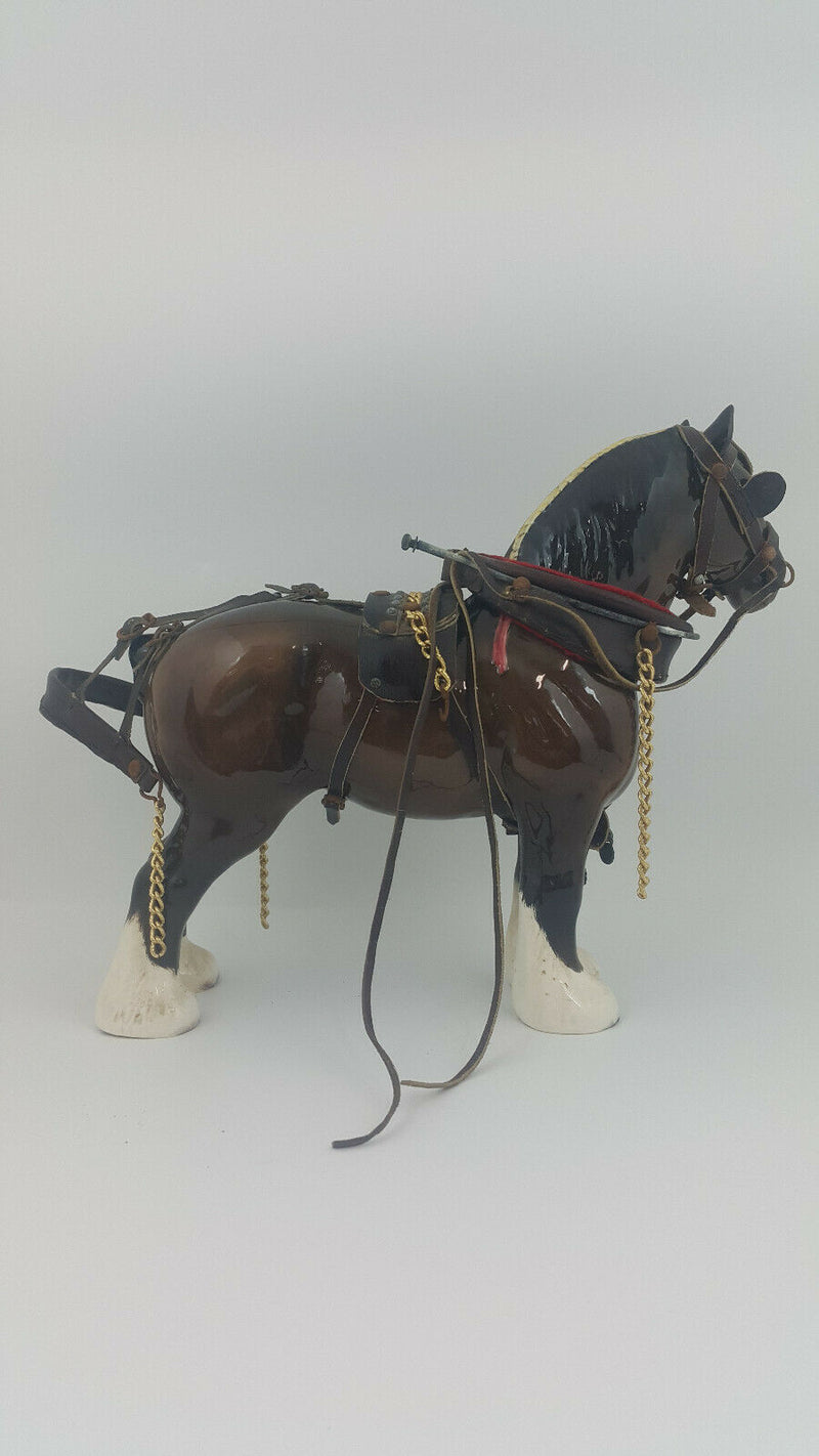 Beswick Horse Burnham Beauty Model 2309 With Cart - Incomplete