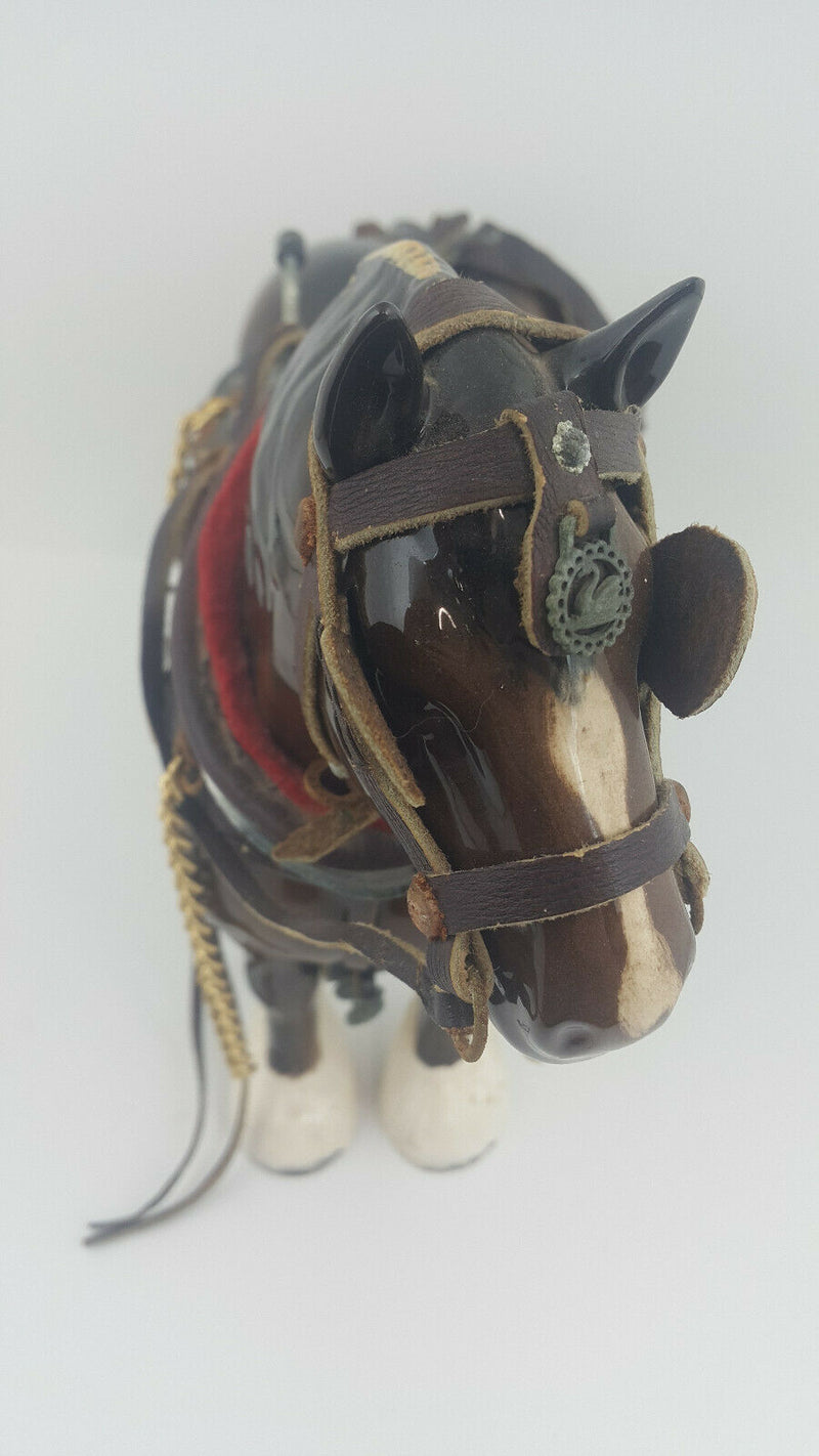 Beswick Horse Burnham Beauty Model 2309 With Cart - Incomplete
