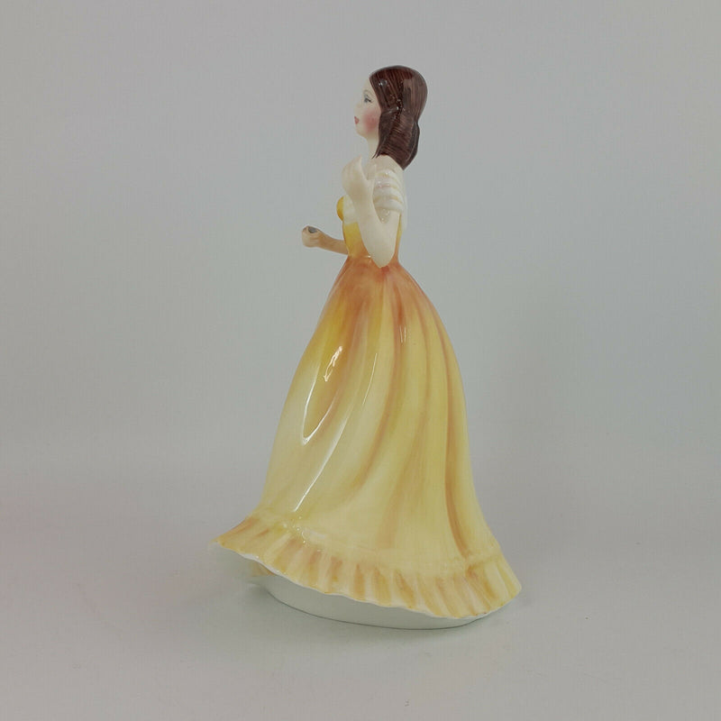 Francesca Porcelain Figurine - Melanie (Umbrella has come off) - 0099 OA