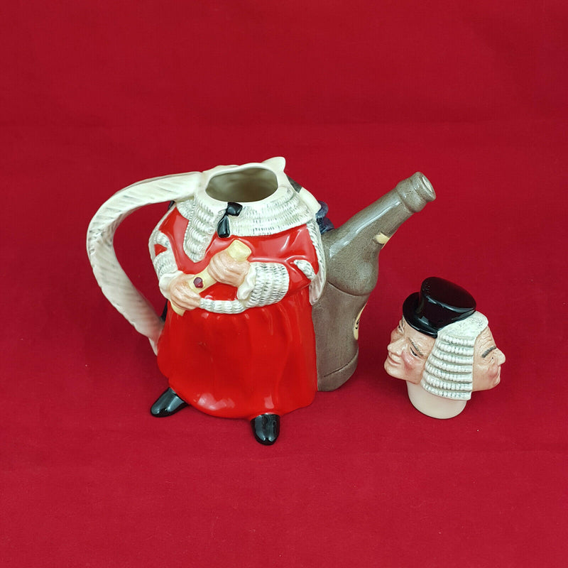 Royal Doulton Teapot - Sodden and Sobriety Teapot D7184 – 306 RD