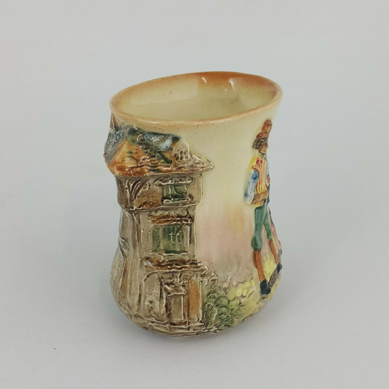 Royal Doulton Dickens Ware Series Small Relief Vase - Sam Weller - 5852 RD