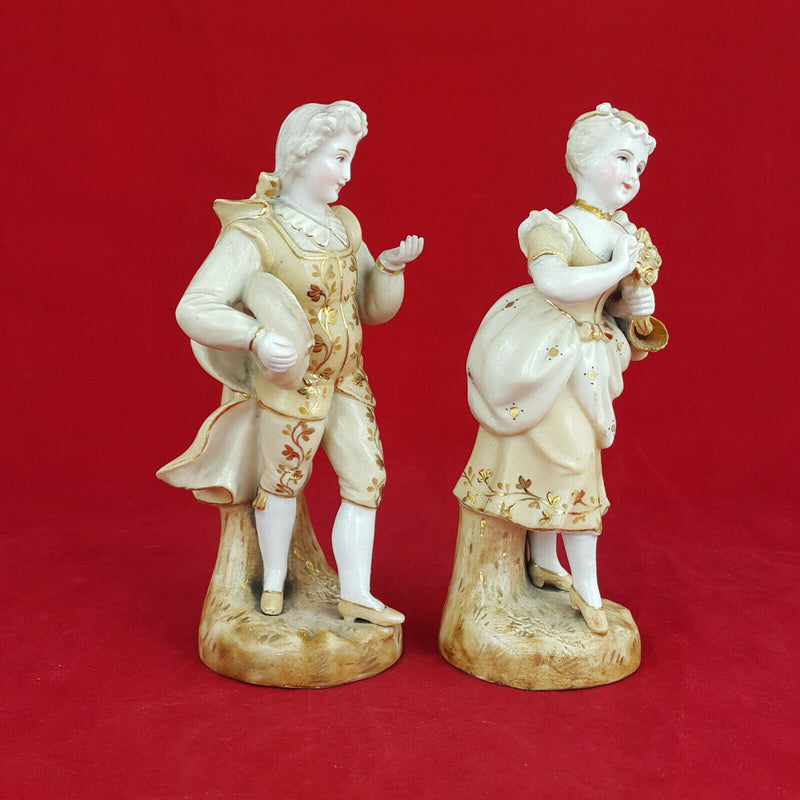 Depose Porcelain - Pair of Figurines ( Man & Woman ) - NA 758