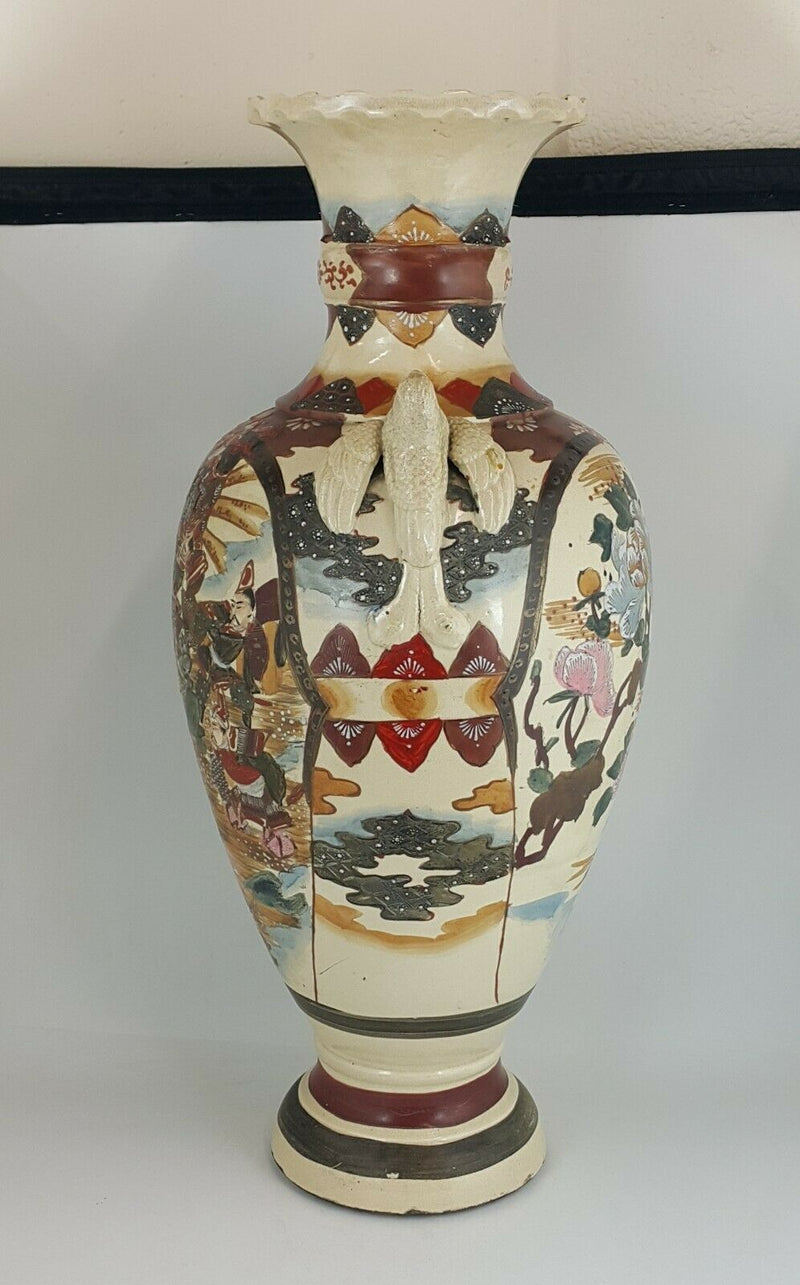 Japanese Satsuma-style Large Vase - 5969 NA