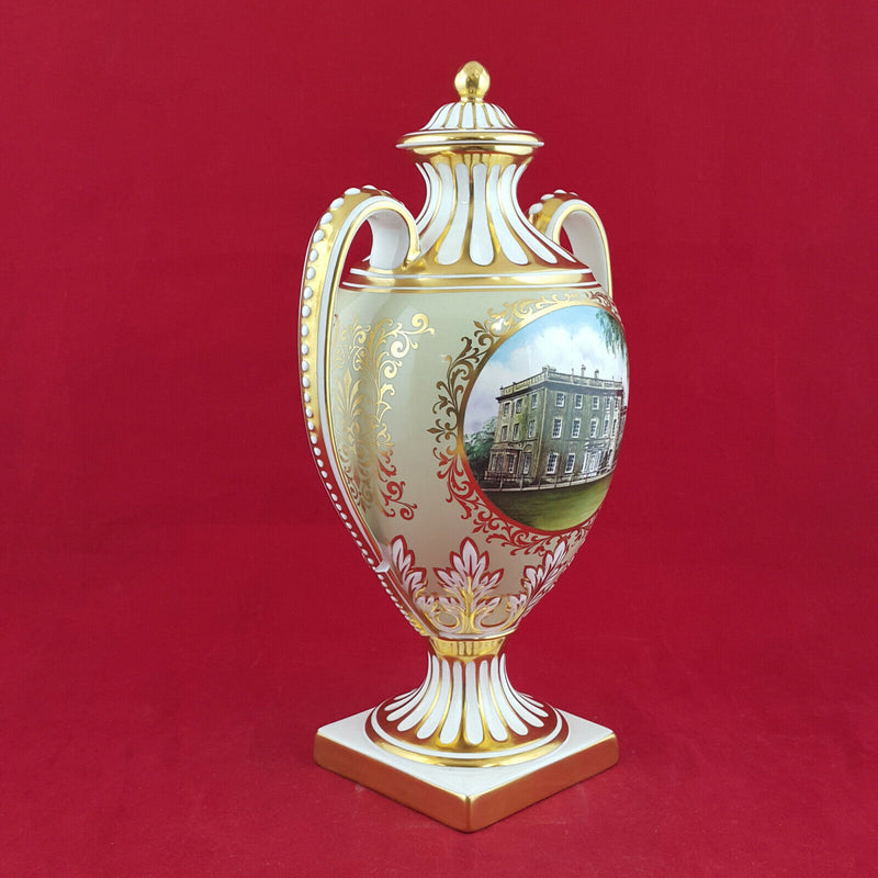 Spode Vase - Highgrove House / Royal Wedding (damaged handle) - NA 883