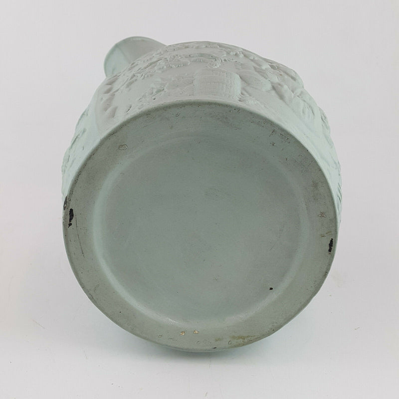 Green Parian Relief Jug - NA 1066