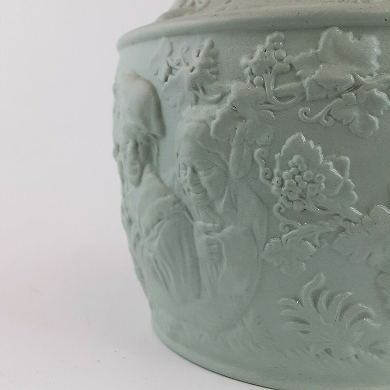 Green Parian Relief Jug - NA 1066