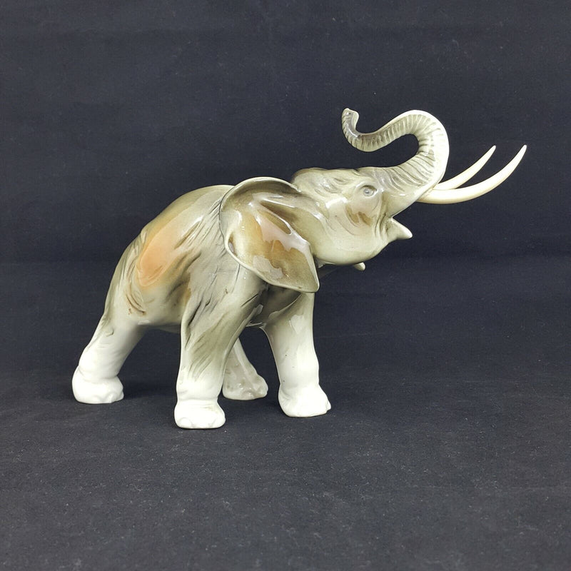 Royal Dux Elephant - (Small crack ) - OA 5164