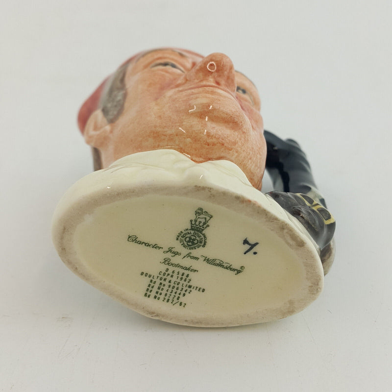 Royal Doulton Character Jug Mini - Bootmaker D6586 – RD 1178