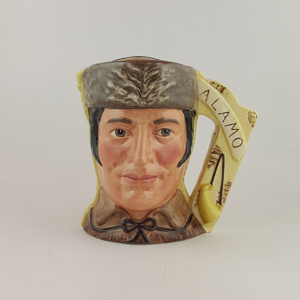 Royal Doulton Character Jug Large - Davy Crockett Santa Anna D6729 – RD 1259