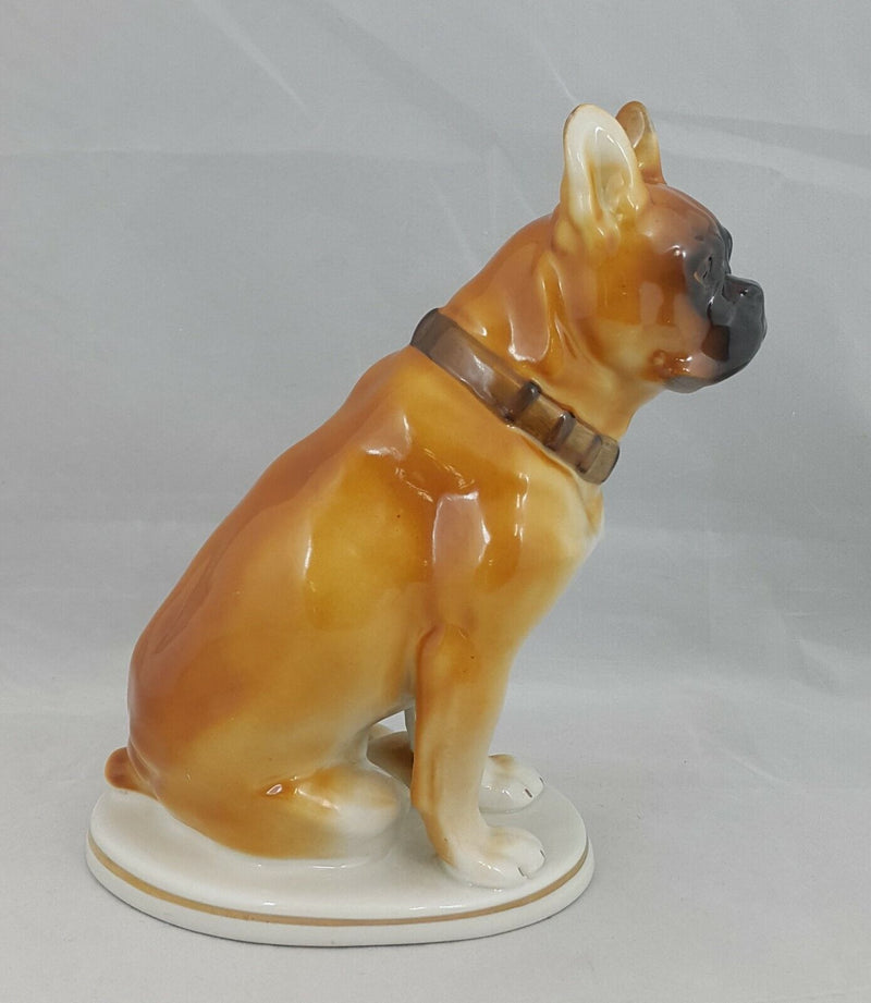 Red LFZ Made in USSR / Lomonosov Bull Dog / Boxer Dog / Mastiff Dog - Chipped