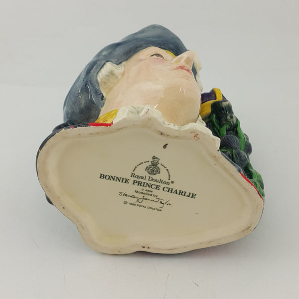 Royal Doulton Character Jug Large - Bonnie Prince Charlie D6858 – RD 1241