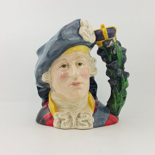 Royal Doulton Character Jug Large - Bonnie Prince Charlie D6858 – RD 1241