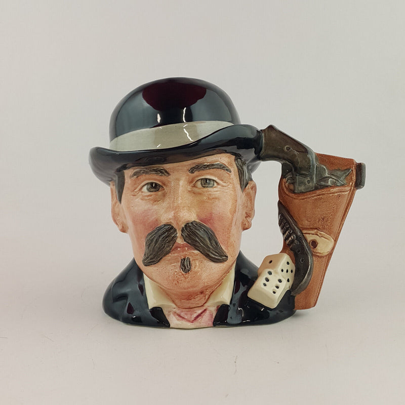 Royal Doulton Character Jug Odd Size - Doc Holliday D6731 – RD 1271