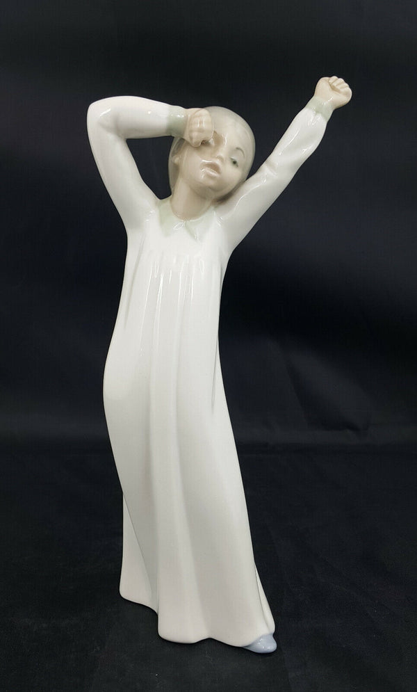 Zraphin Figurine Girl Stretching and Yawning