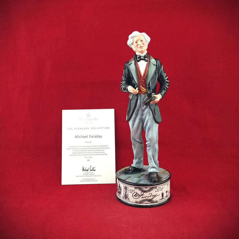 Royal Doulton Figurine - Michael Faraday HN5196 (with CoA) – RD 1334