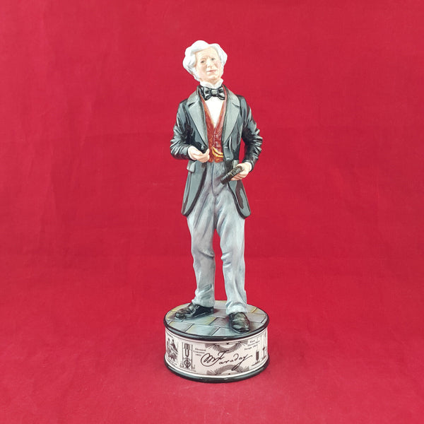 Royal Doulton Figurine - Michael Faraday HN5196 (with CoA) – RD 1334