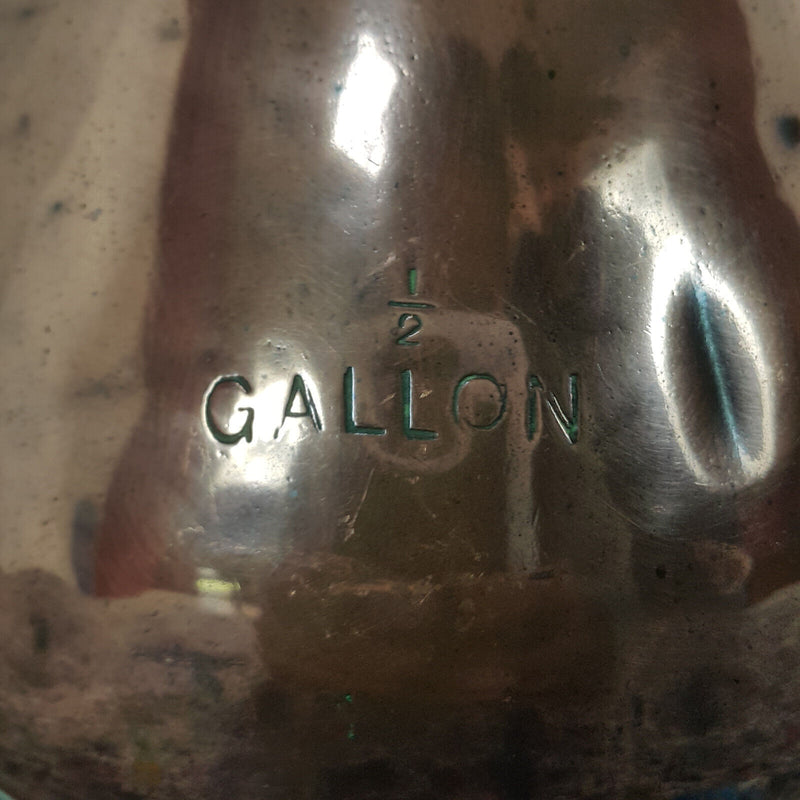 19th Century Graduated Copper Jug ( 0.5 Gallon ) - NA 832