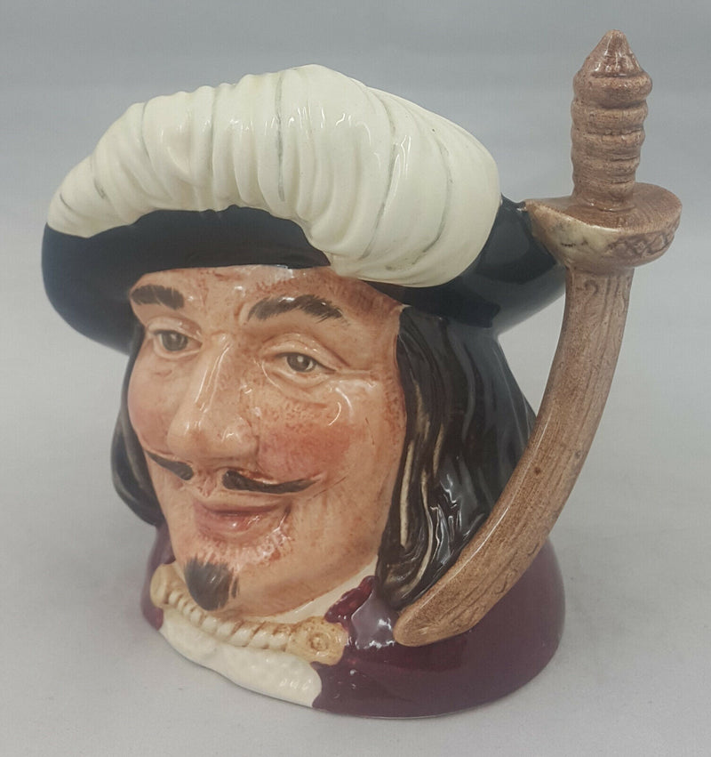 Royal Doulton Character Jug Porthos D6453 Small - Scratches