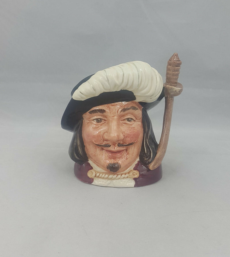 Royal Doulton Character Jug Porthos D6453 Small - Scratches