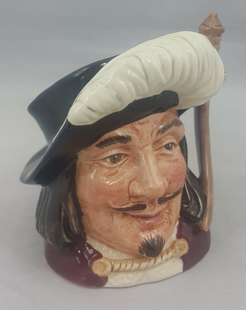 Royal Doulton Character Jug Porthos D6453 Small - Scratches