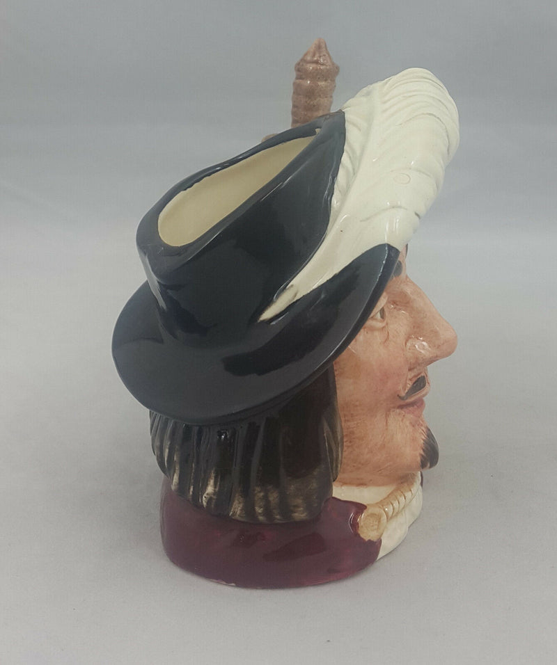 Royal Doulton Character Jug Porthos D6453 Small - Scratches