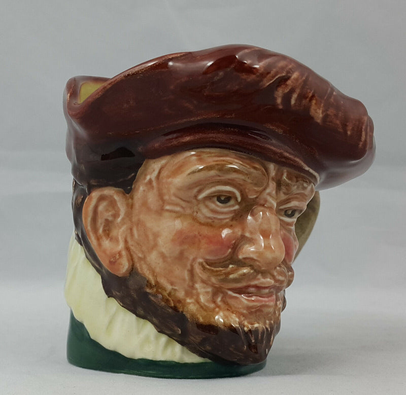 Royal Doulton Character Jug – Drake D6174 – Small – Cracked