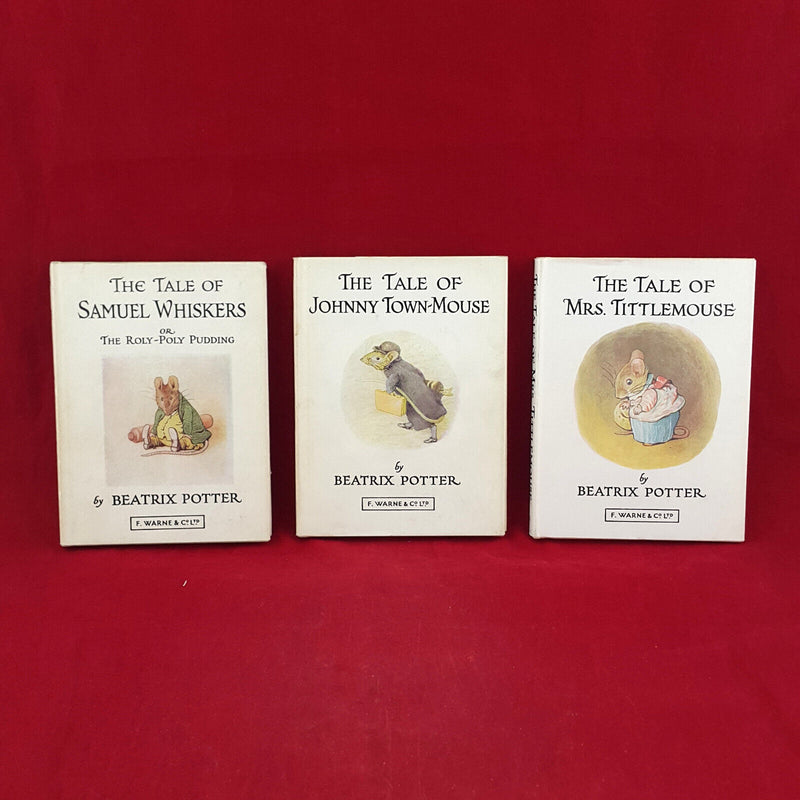 Beatrix Potter Stories - Trio Of Books (1960s & 1970s) - NA 1369