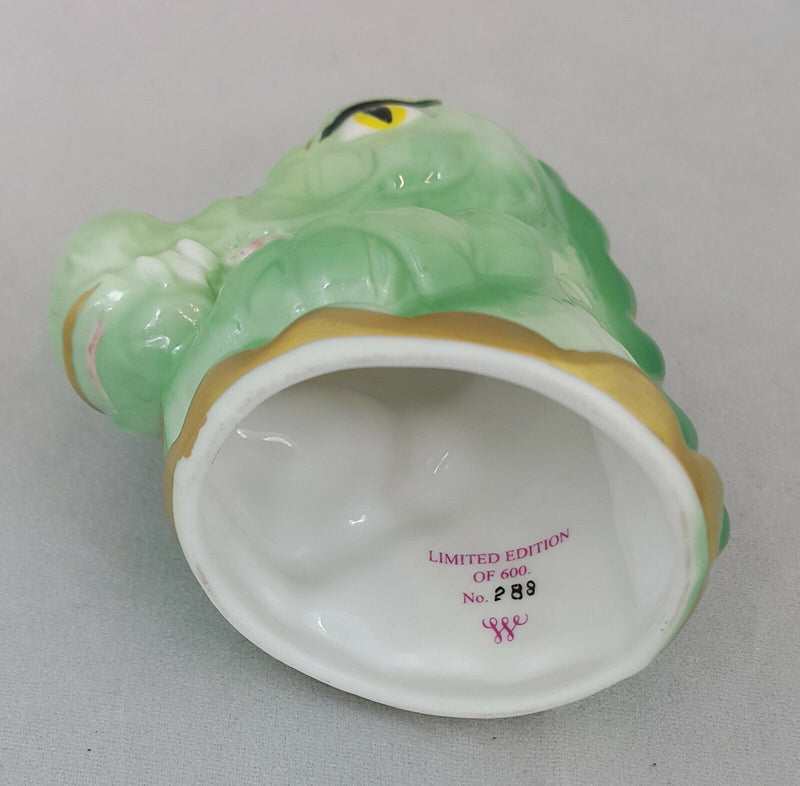 Royal Worcester Candle Snuffer Crocodile, Ltd Ed, Boxed & CoA