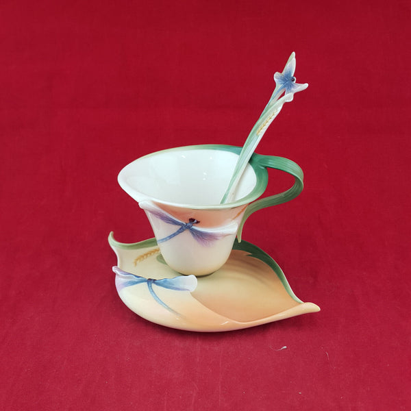 Franz - Dragonfly Teacup & Saucer - NA 1396