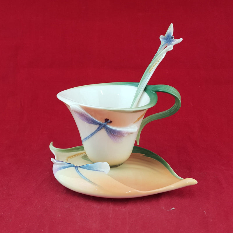 Franz - Dragonfly Teacup & Saucer - NA 1396