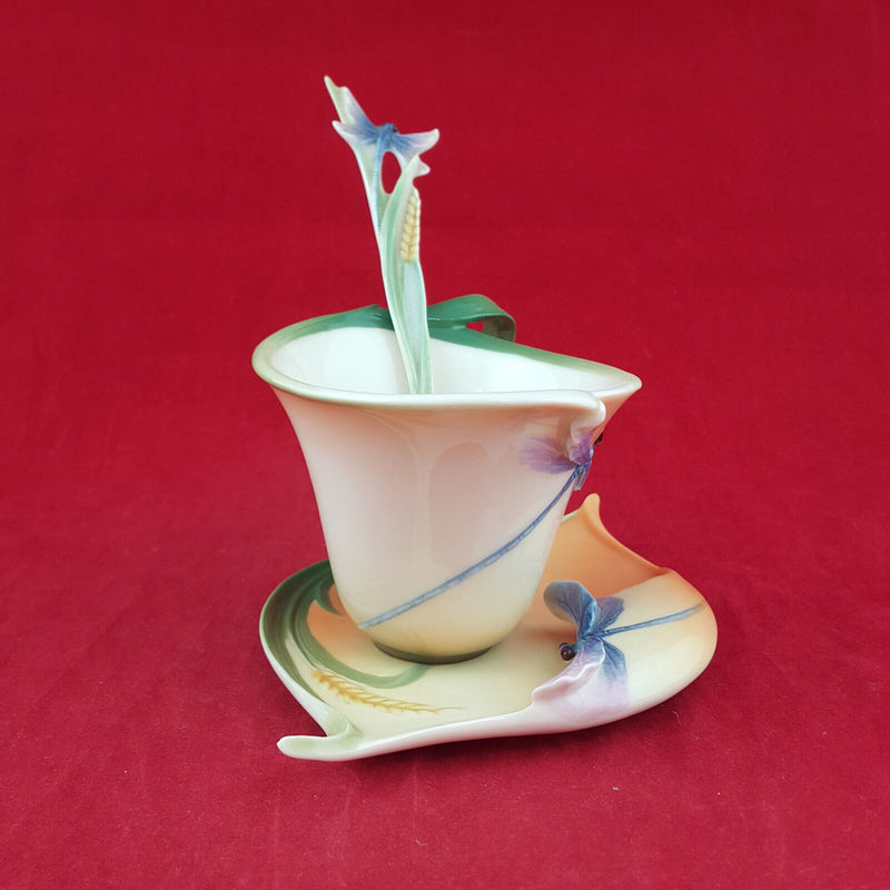 Franz - Dragonfly Teacup & Saucer - NA 1396