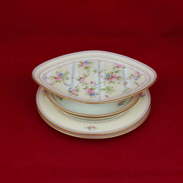 Noritake Rose Patio 4607 - 5 Plates Set (with Box) - OA