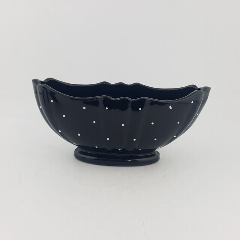 Vintage Black Glass Decorative Ornaments - 6803 OA