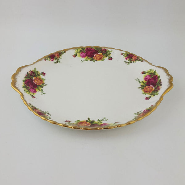 Royal Albert Old Country Roses - Handled Cake / Sandwich Serving Plate - NA 1562