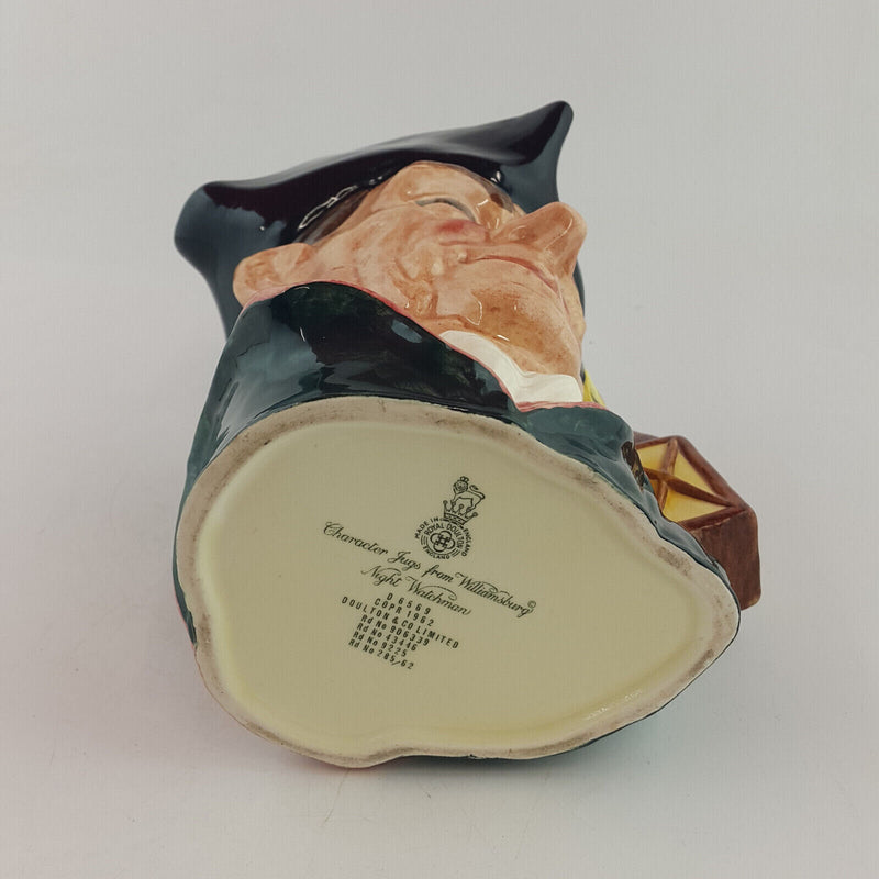 Royal Doulton Character Jug Large - Night Watchman D6569 – RD 1581