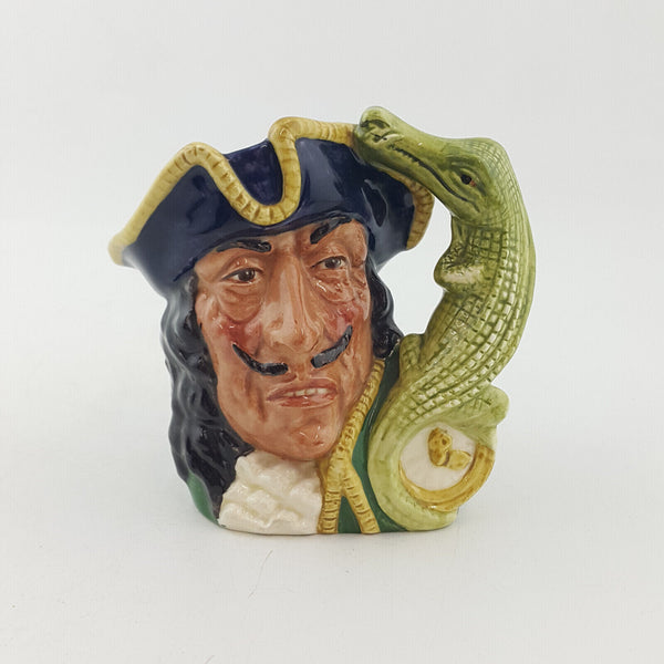 Royal Doulton Character Jug Small - Capt Hook Old D6601 – RD 1525