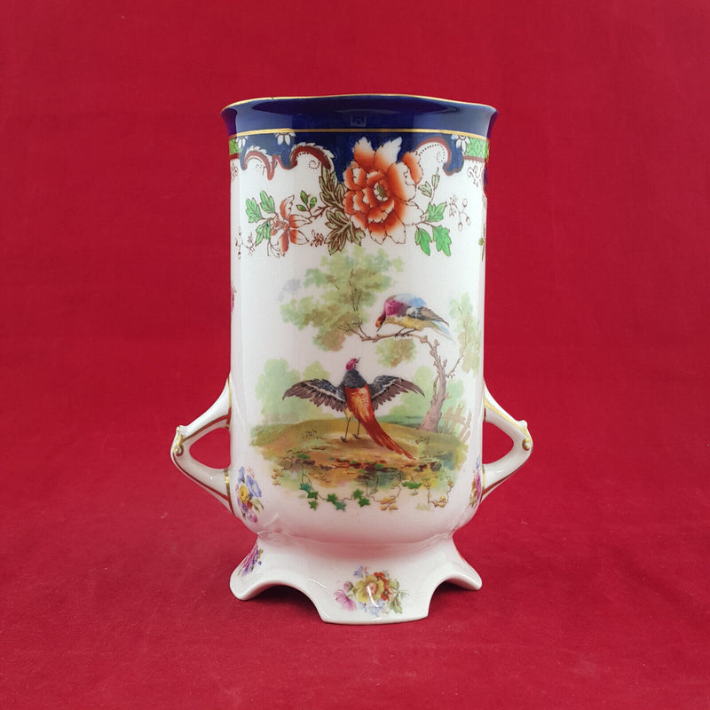 Royal Doulton - Victorian Vase Featuring Pheasants - RD 1589