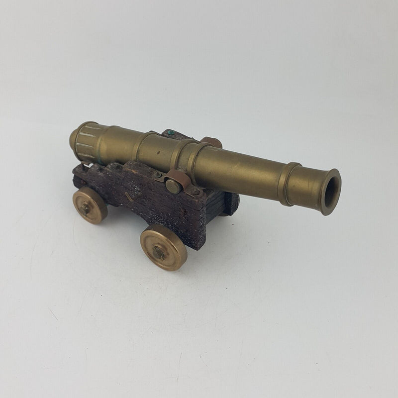 Vintage Solid Brass Canon Model - 6723 OA