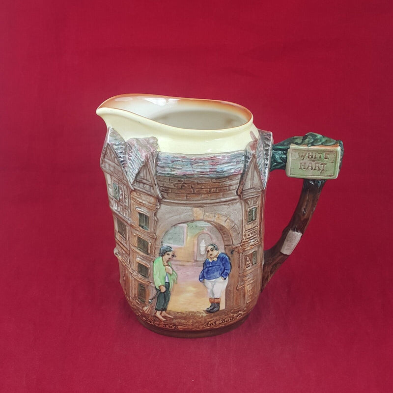 Royal Doulton Dickens Ware Relief Jug D6394 - Fat Boy & Poor Jo - 6733 RD