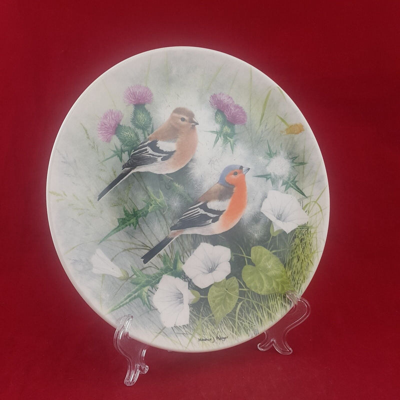 Royal Doulton Plate Chaffinch with CoA Box - 6749 RD