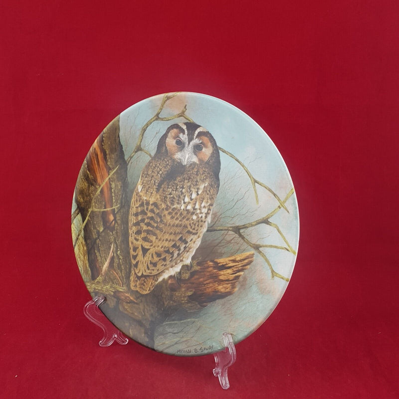 Coalport Decorative Plate 1990 - Tawny Owl - 6767 CP