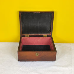 19th Century Mahogany Box - F142