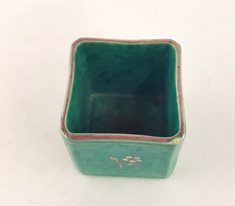 Gustavberg Argenta Small Square Pot by Wilhelm Kage - 7030 OA