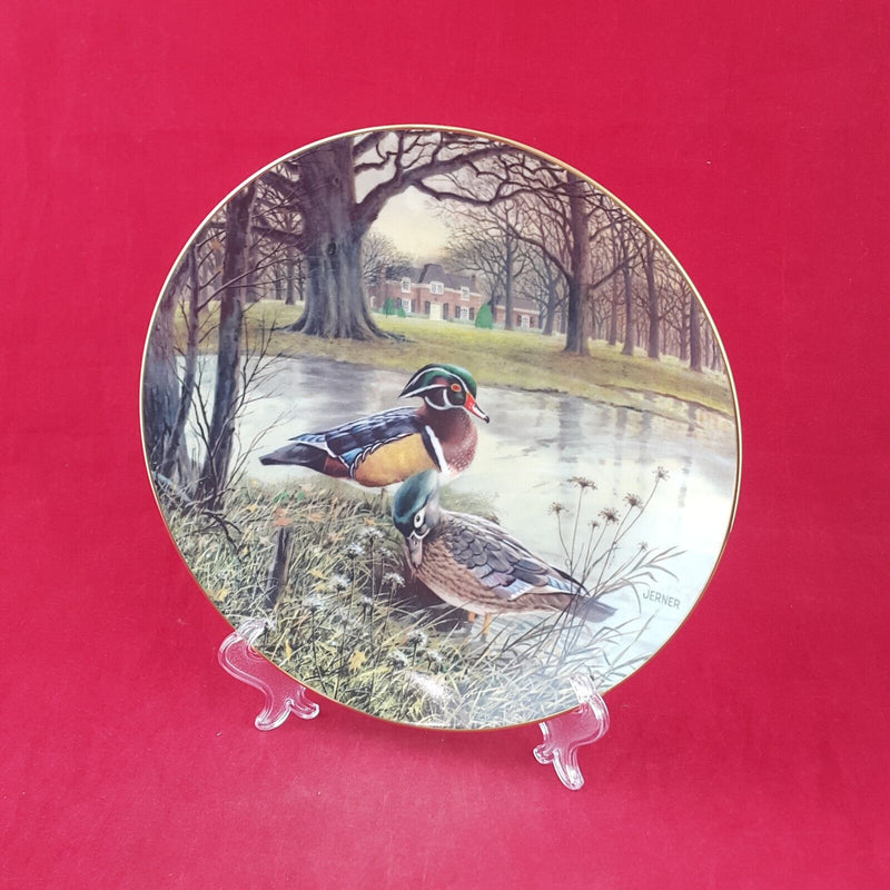 Knowles Collector Plate - The wood Duck with CoA & Box - 7101 N/A