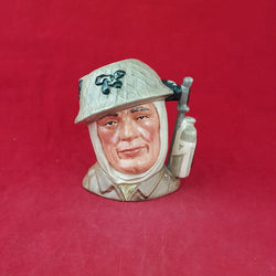 Royal Doulton Small Character Jug D6876 - The Soldier - 7152 RD