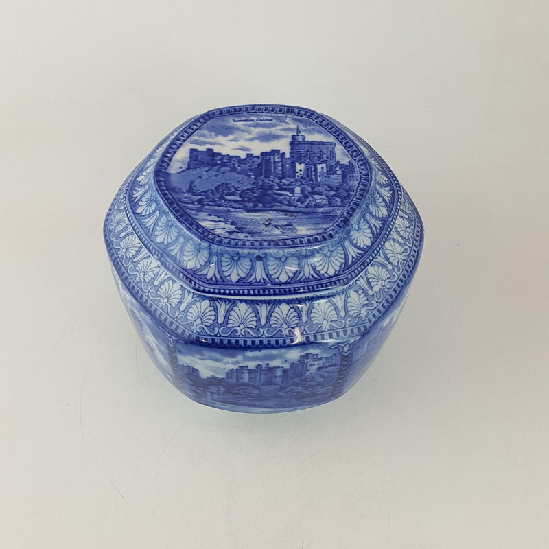 MALING Ringtons Blue Castles Tea Biscuits Jar - 7180 NA