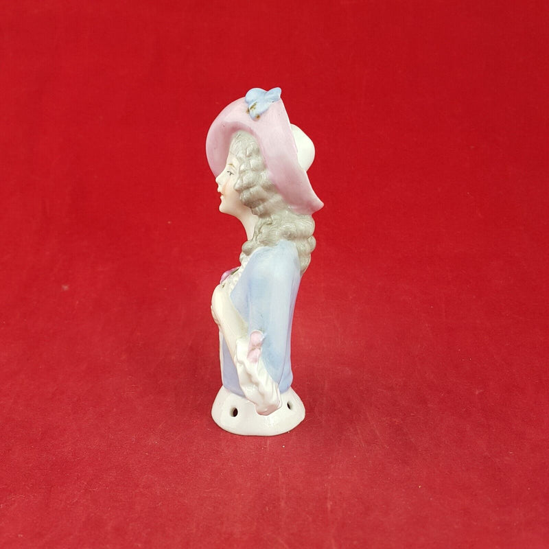 Vintage Porcelain Jolie Demi Figurine Pin Doll - 7182 OA