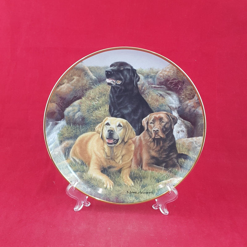 Franklin mint outlet labrador plates