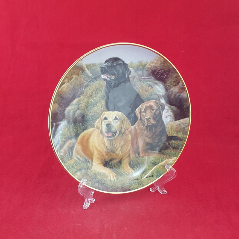 Franklin Mint  Collector Plate - Beloved Companions with CoA - 7118 N/A